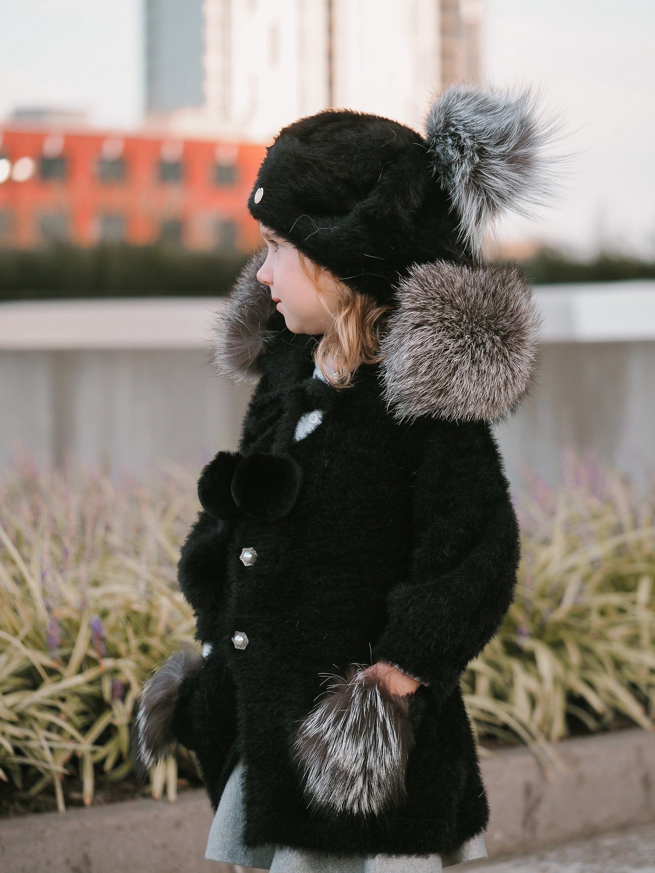 Girl | Milana Noir Sweater Coat | Black