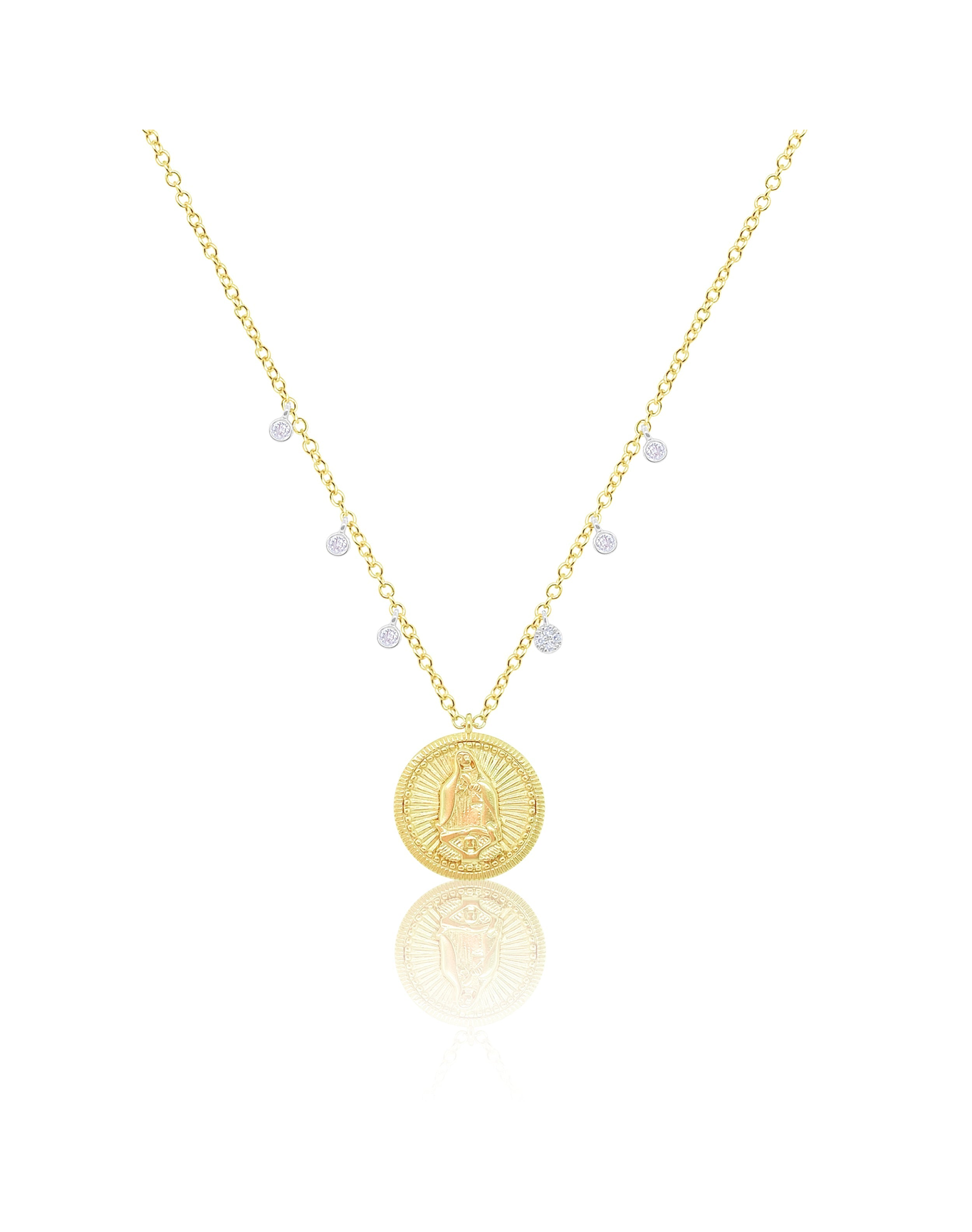 Guadalupe Necklace | 14kt Yellow Gold