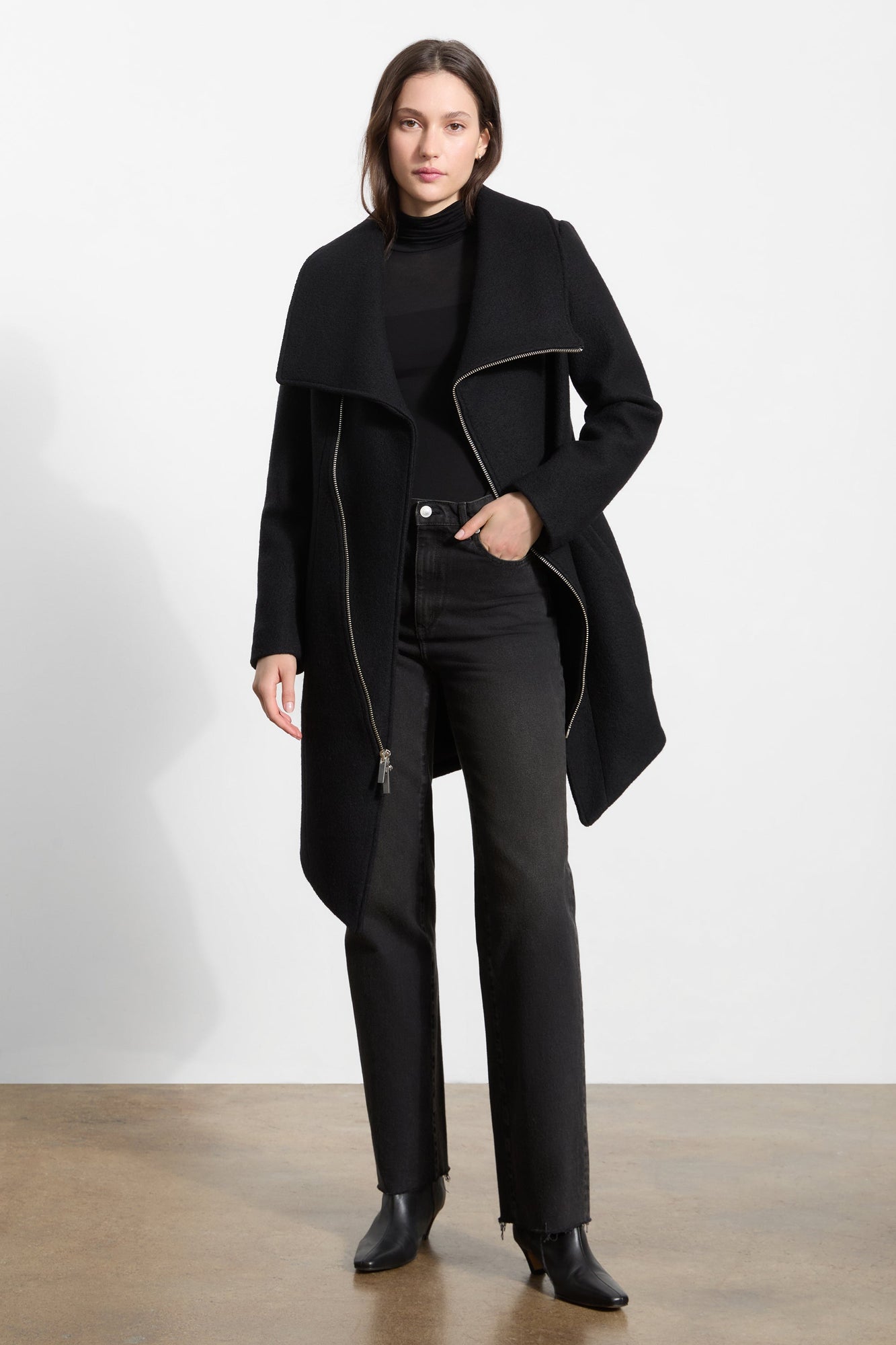Maren Coat | Black