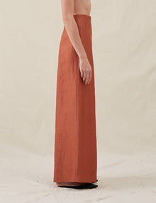 Womens | The Corset Pants | Terracotta