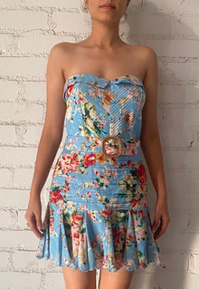Hemant & Nandita | Tula Tube Dress | Aqua