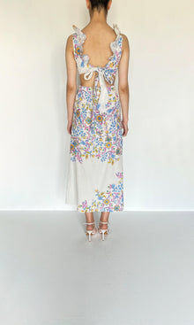 Hemant And Nandita | Inv Viscose Crinkle Chiffon Vana Long Dress | White