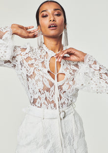 Hemant & Nandita | Reet Top | White