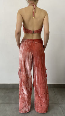 Hemant & Nandita | Sehr Crop Top | Pink