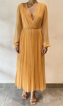 Womens | SL Viscose Long Dress | Peach