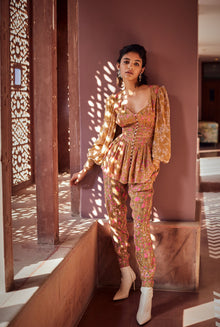 Hemant & Nandita | Vim Floral Jogger Pants | Multicolor