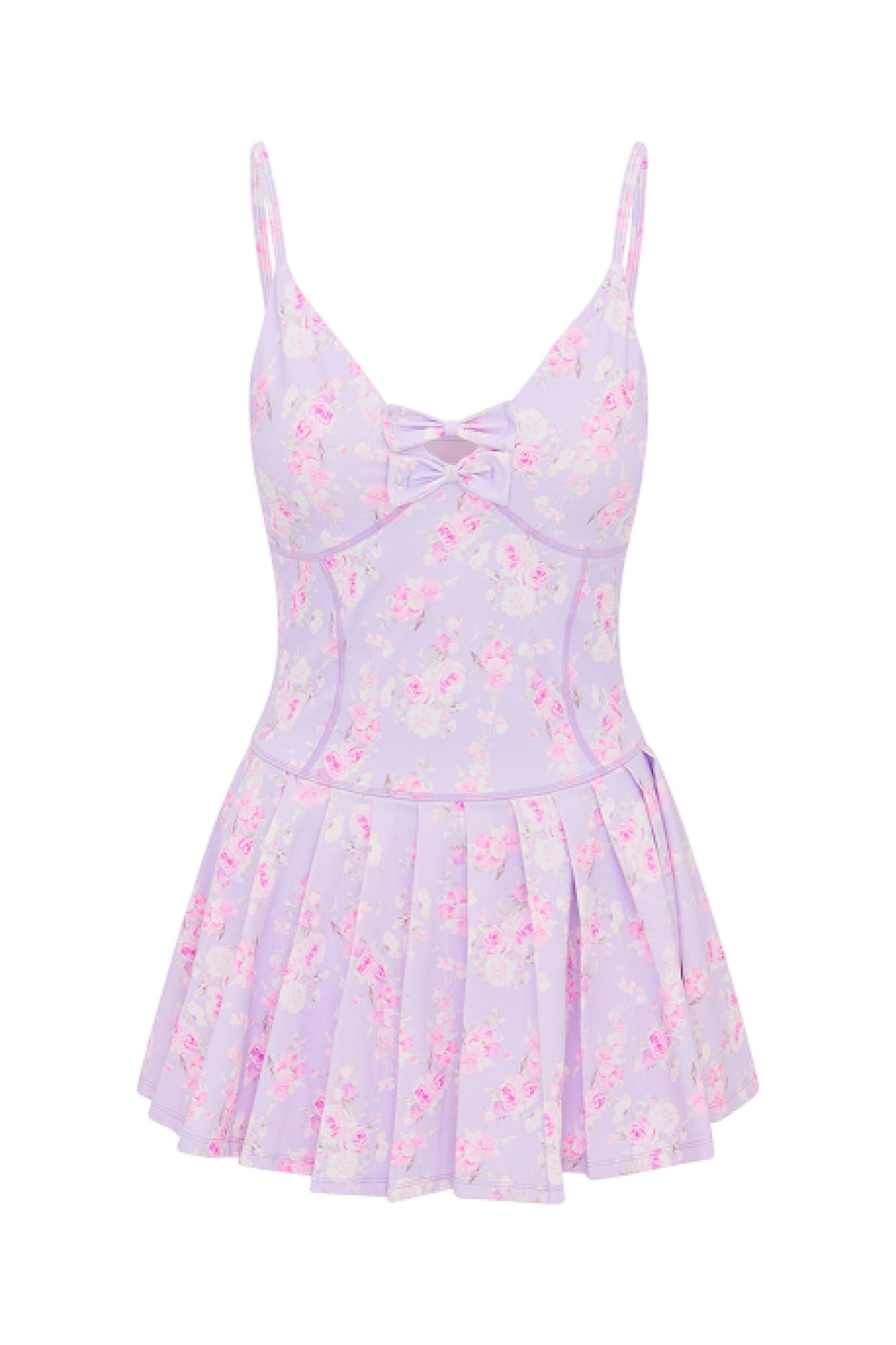 Hubert Floral Active Dress | Hibiscus