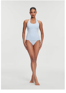 Halter Neck Tank Top | Sky Blue
