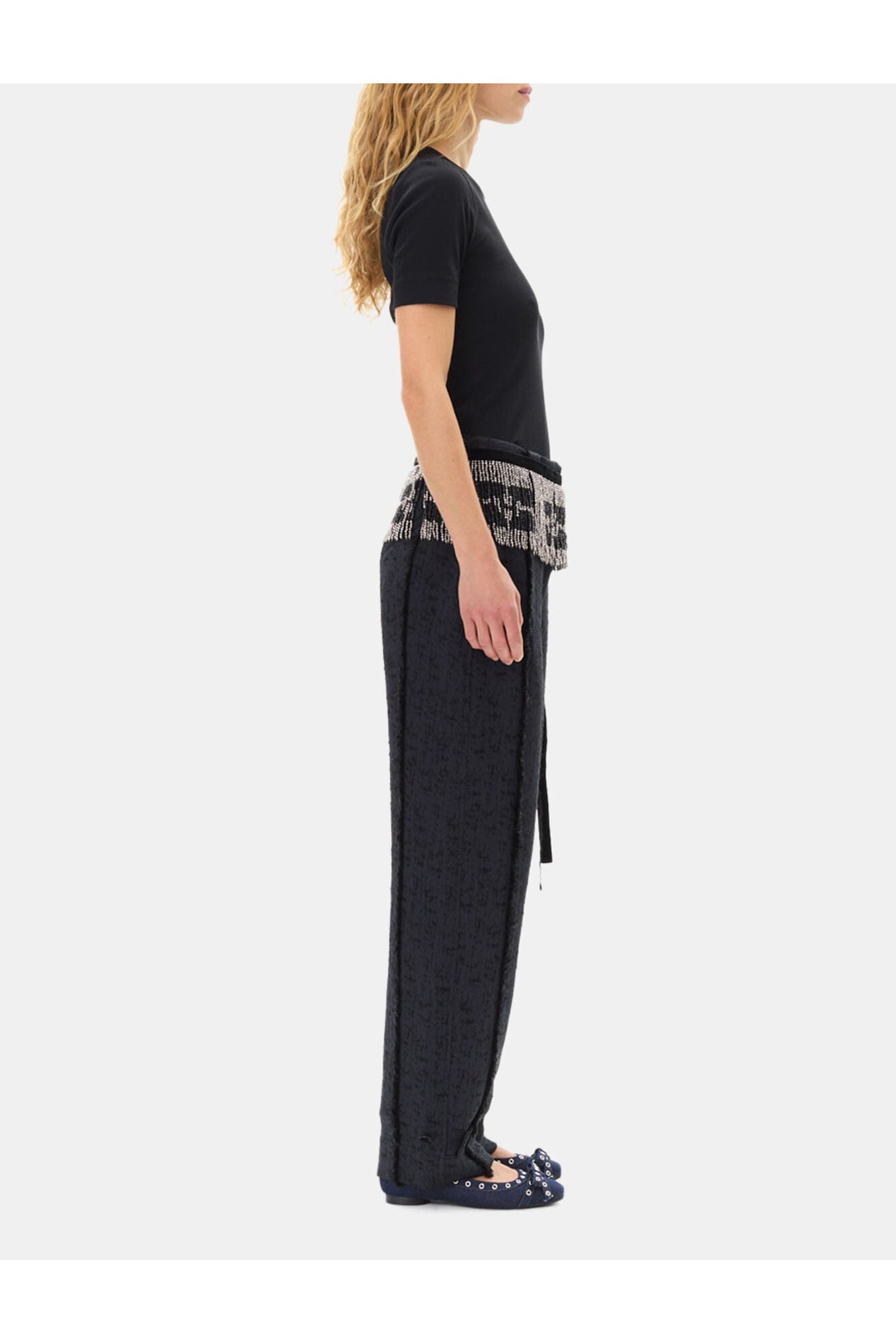 Hand Beaded Wrap Belt | Sky Captain