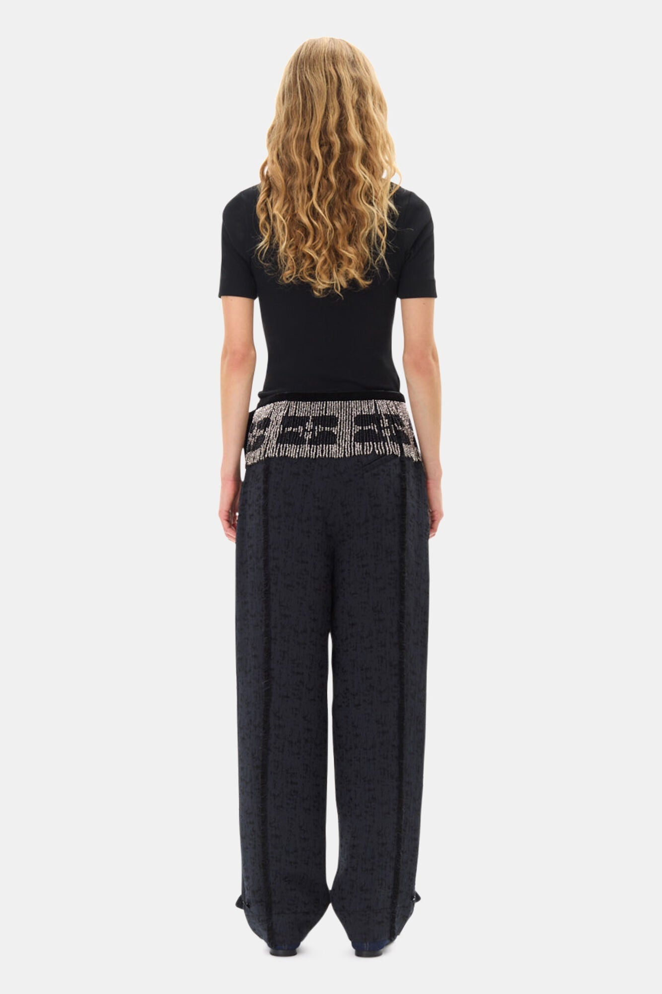 Hand Beaded Wrap Belt | Sky Captain