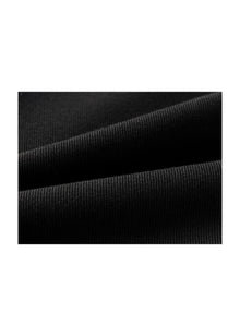 High-waisted Bootcut Pants | Black
