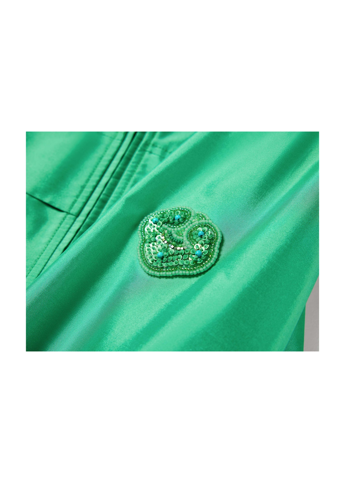 Hooded Jacket | Green
