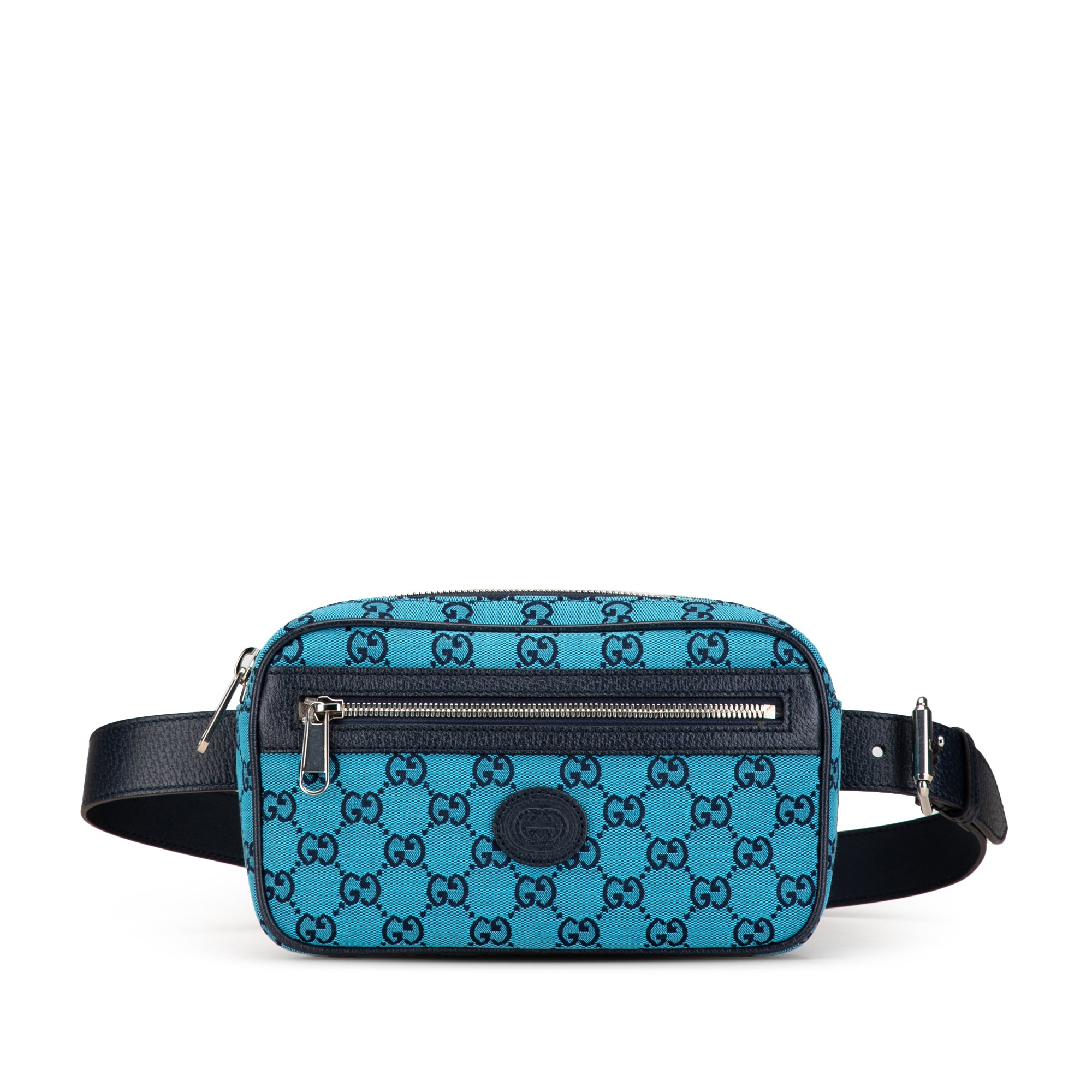 Gucci | Pre-Owned GG Canvas Belt Bag | Blue