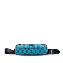 Gucci | Pre-Owned GG Canvas Belt Bag | Blue