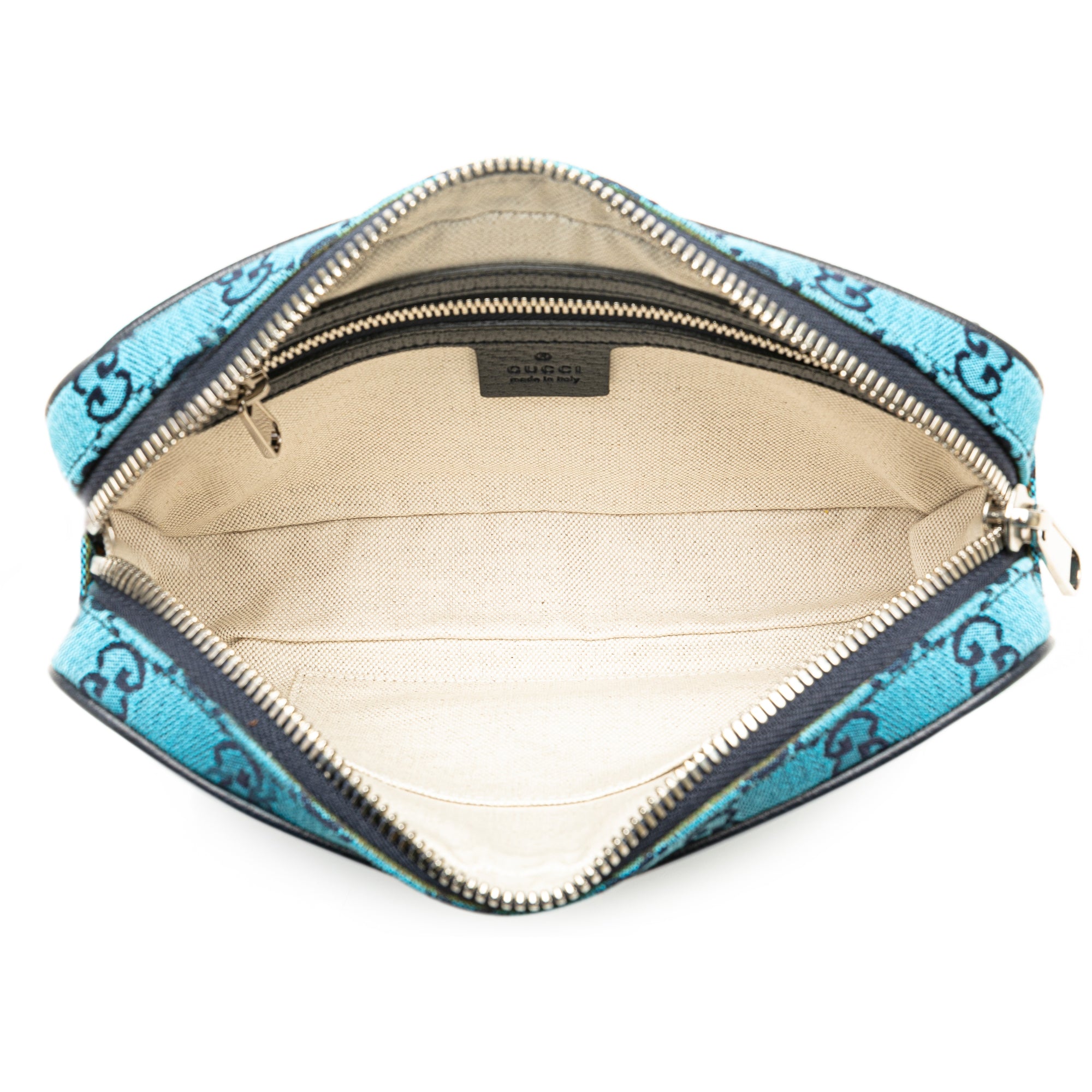 Gucci | Pre-Owned GG Canvas Belt Bag | Blue