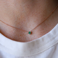 Women | Emerald Sweet Nothings Choker | 14k Rose Gold