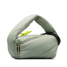 Off-White | Pre-Owned Leather Pump Pouch | Green