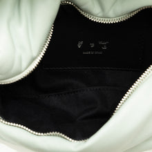 Off-White | Pre-Owned Leather Pump Pouch | Green