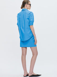 Jaxina Wrap Dress | Blue Sea
