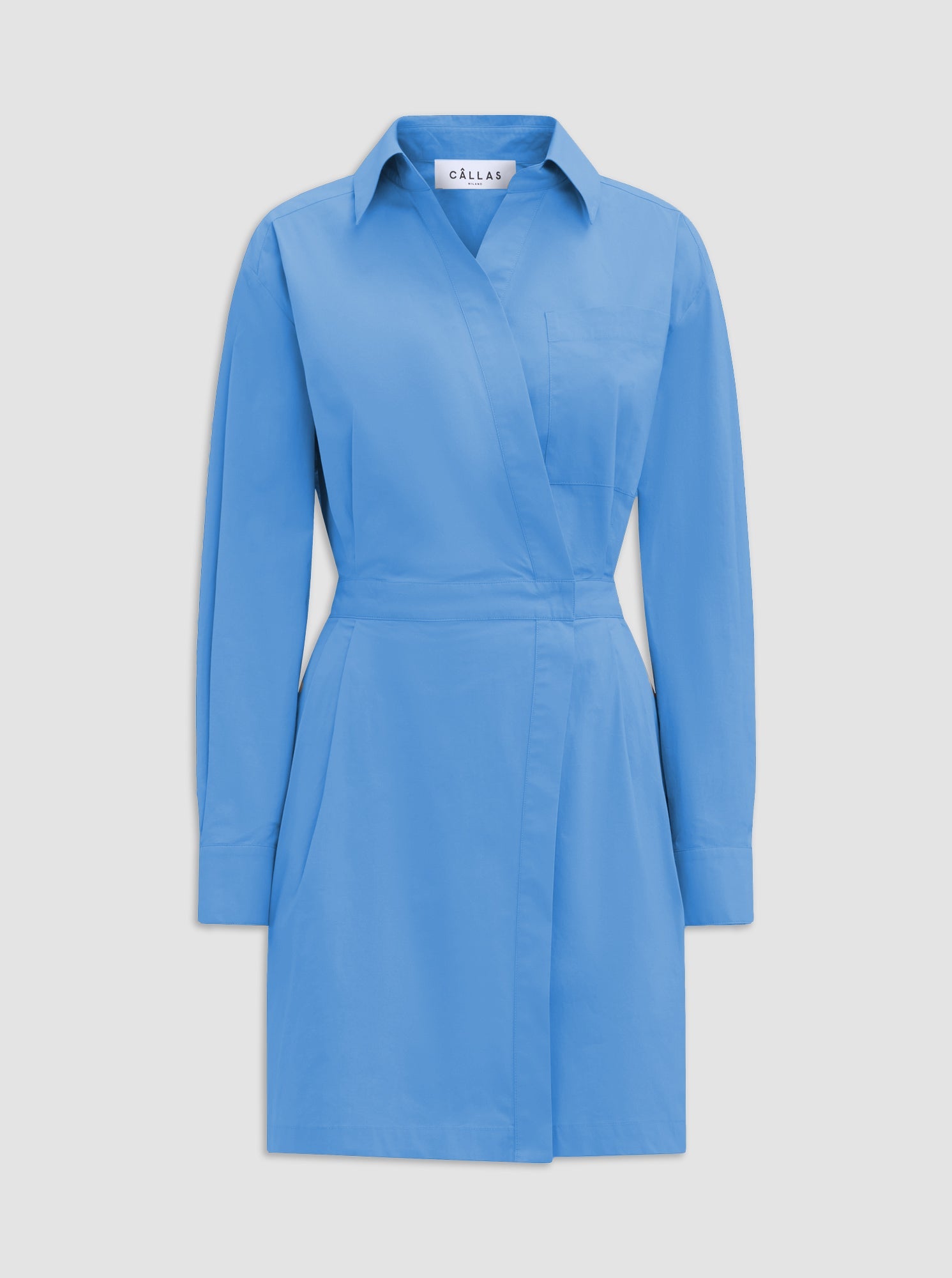 Jaxina Wrap Dress | Blue Sea