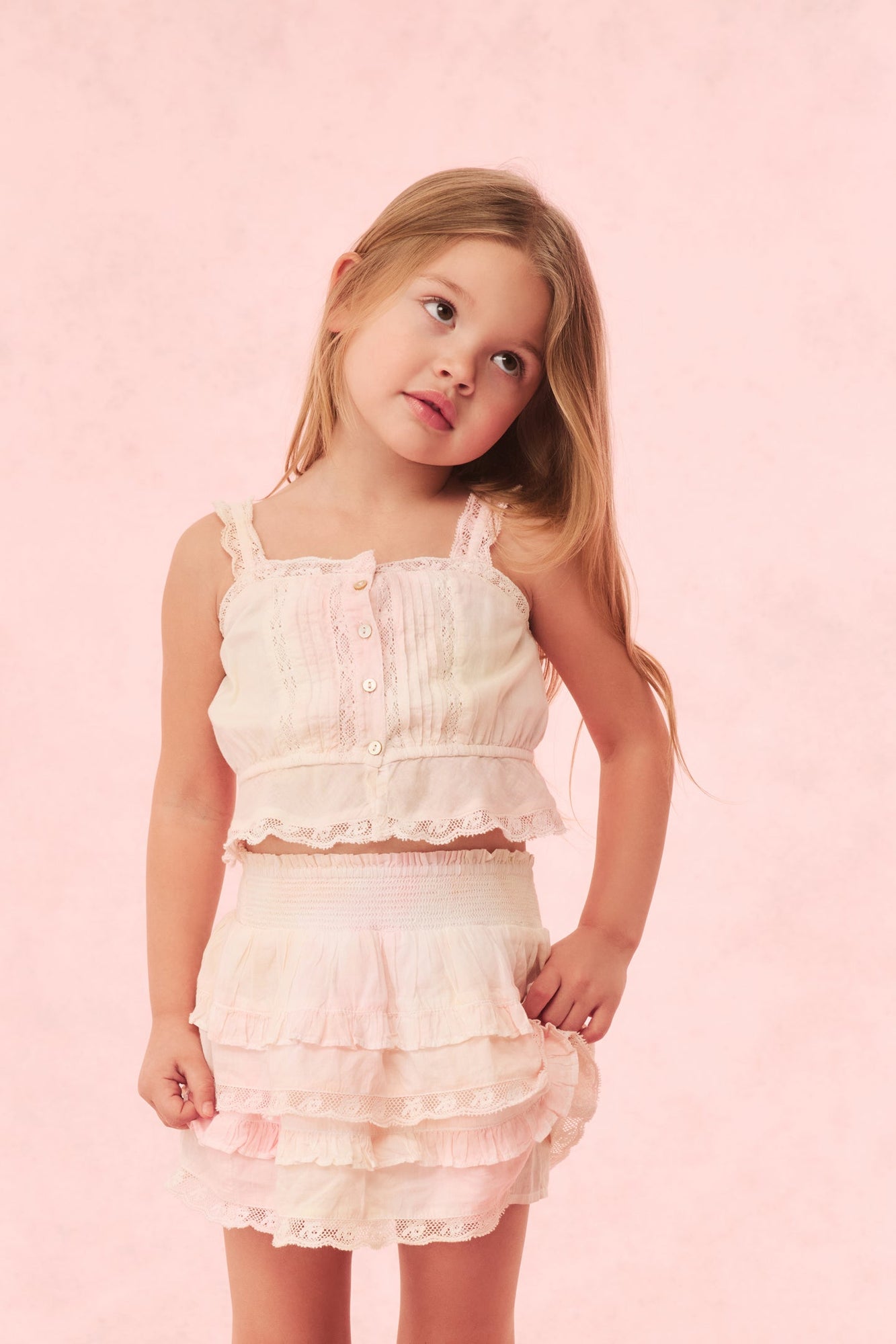 Girls Jessamine Tie-Dye Top | Lemonade Kisses