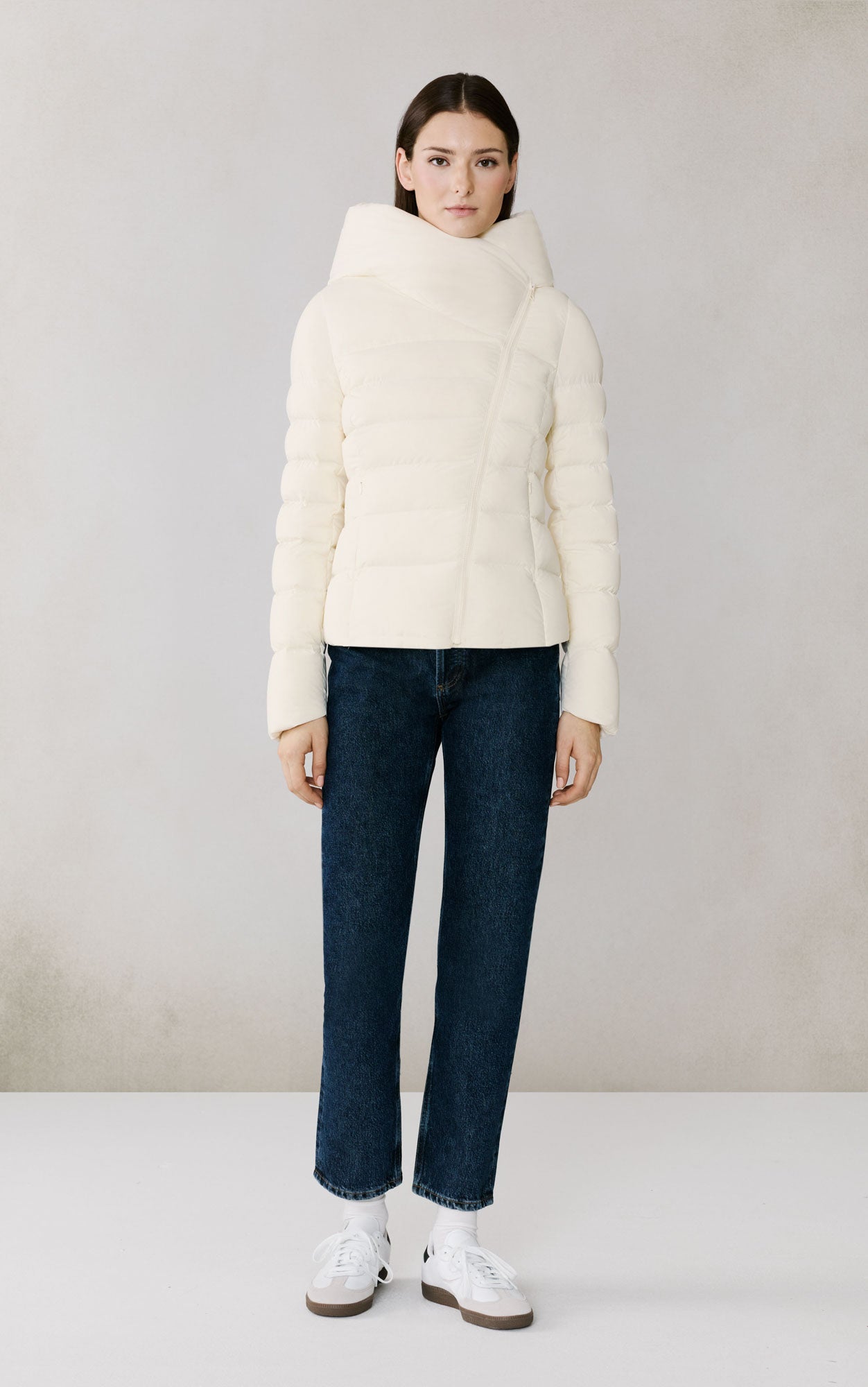 Judy Stretch Down Jacket | Powder
