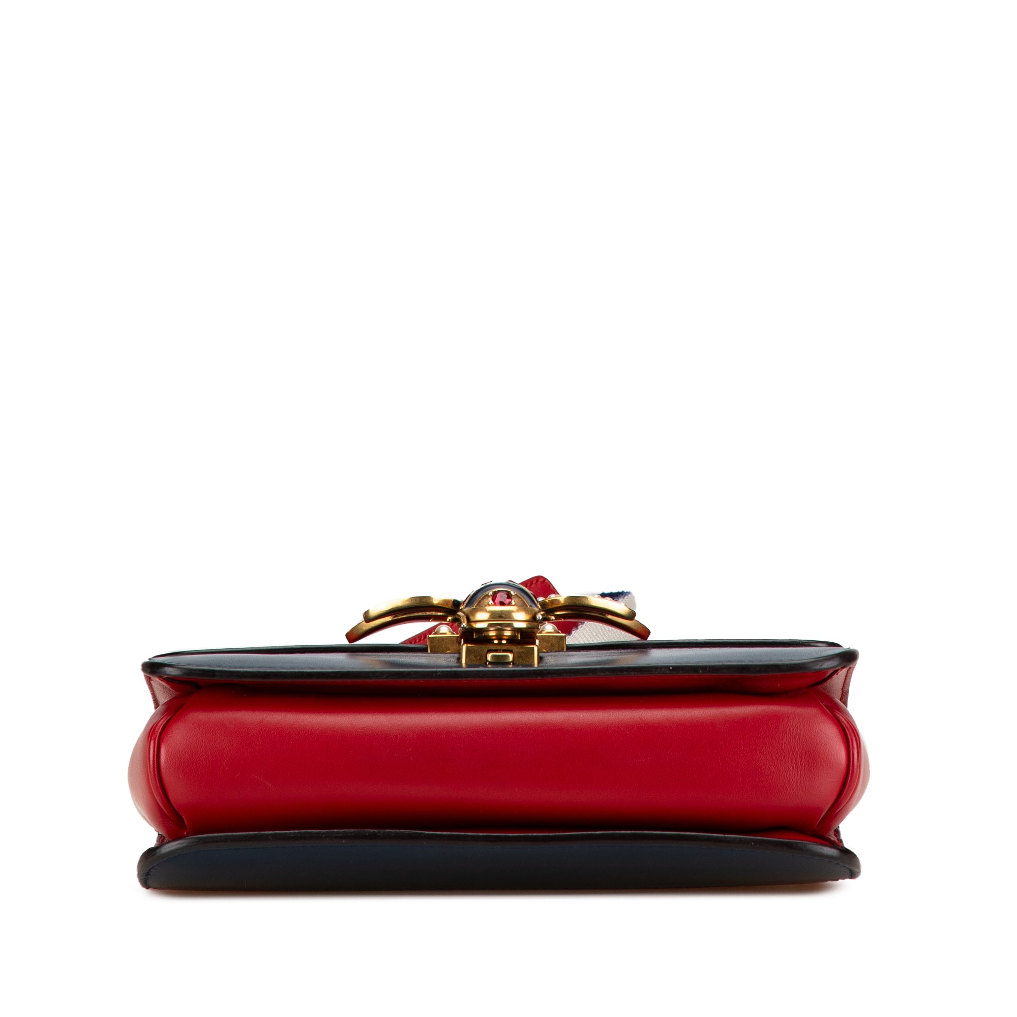 Gucci | Pre-Owned Medium Queen Margaret Flap Shoulder Bag | Red