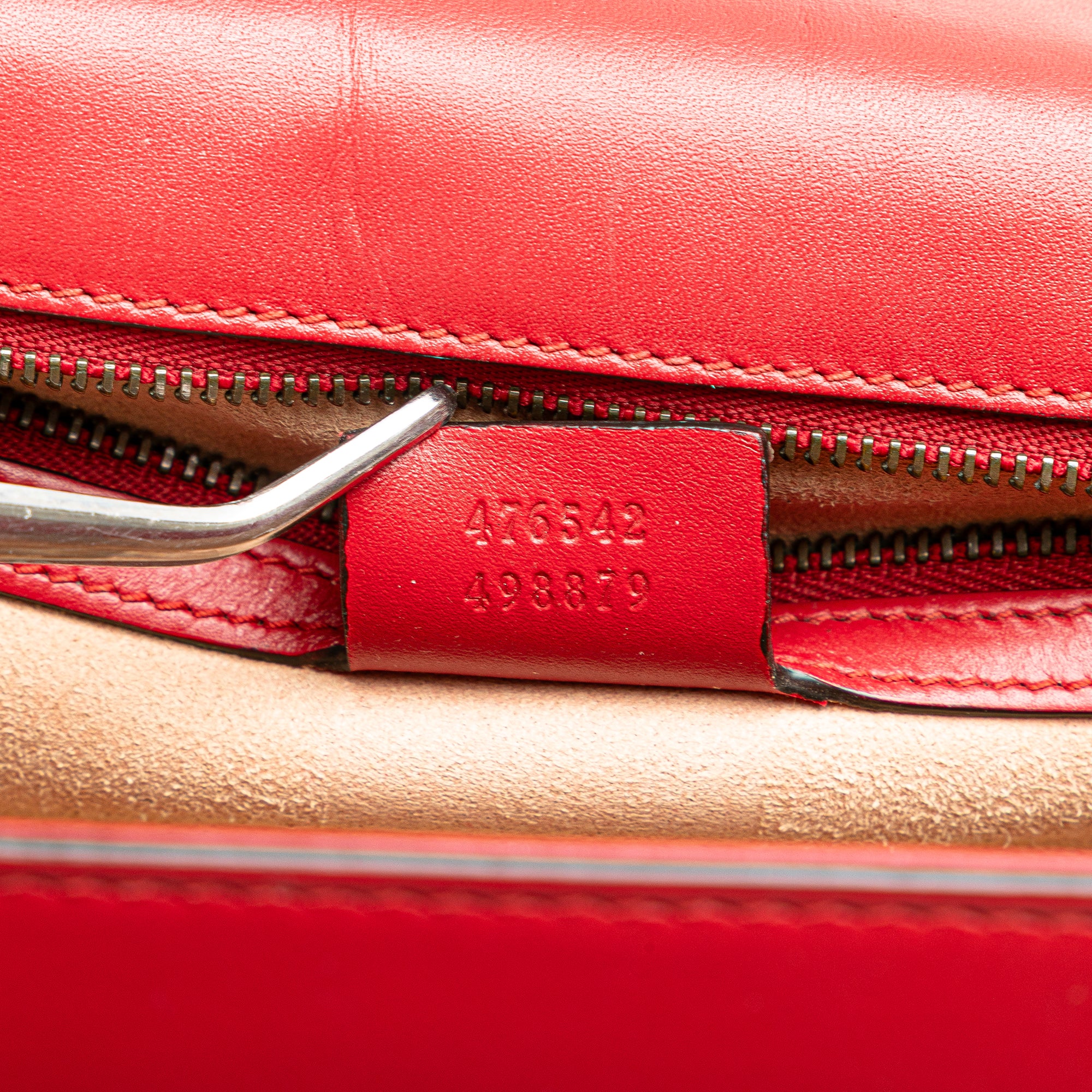 Gucci | Pre-Owned Medium Queen Margaret Flap Shoulder Bag | Red