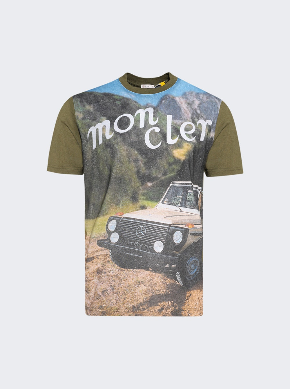 Men | Moncler X Mercedes-benz By Nigo | Short Sleeve Tee | Turquoise