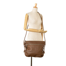 Gucci | Pre-Owned Interlocking G Calfskin Crossbody | Brown