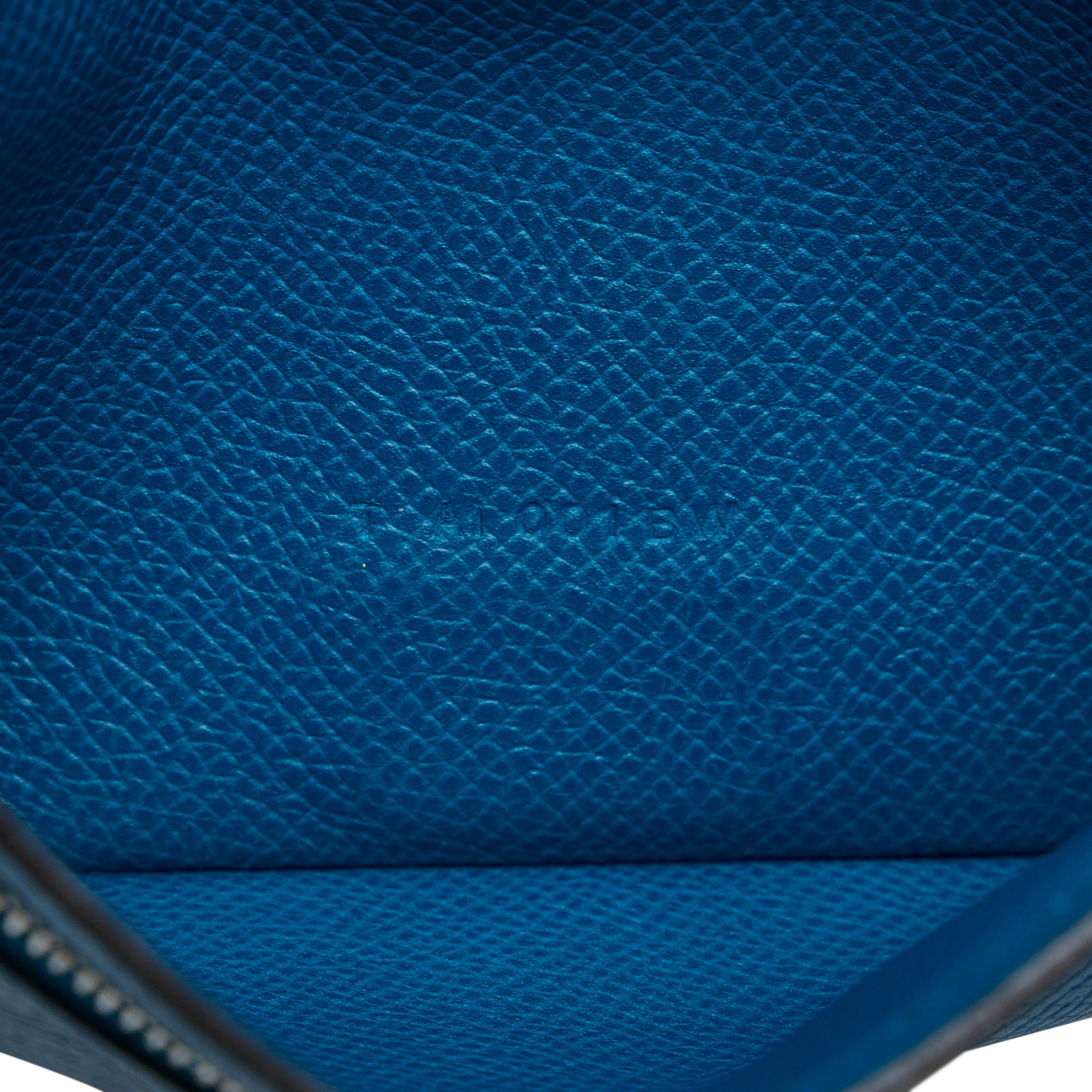 Hermès | Pre-Owned Epsom Bearn Wallet | Blue