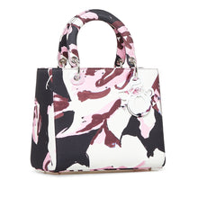Dior | Pre-Owned Medium Canvas Floral Graffiti Lady Dior | White