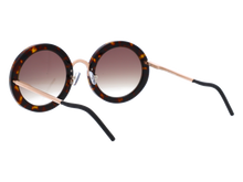 Womens | Loo-K Round Sunglasses | Brown Lens | Tortoise