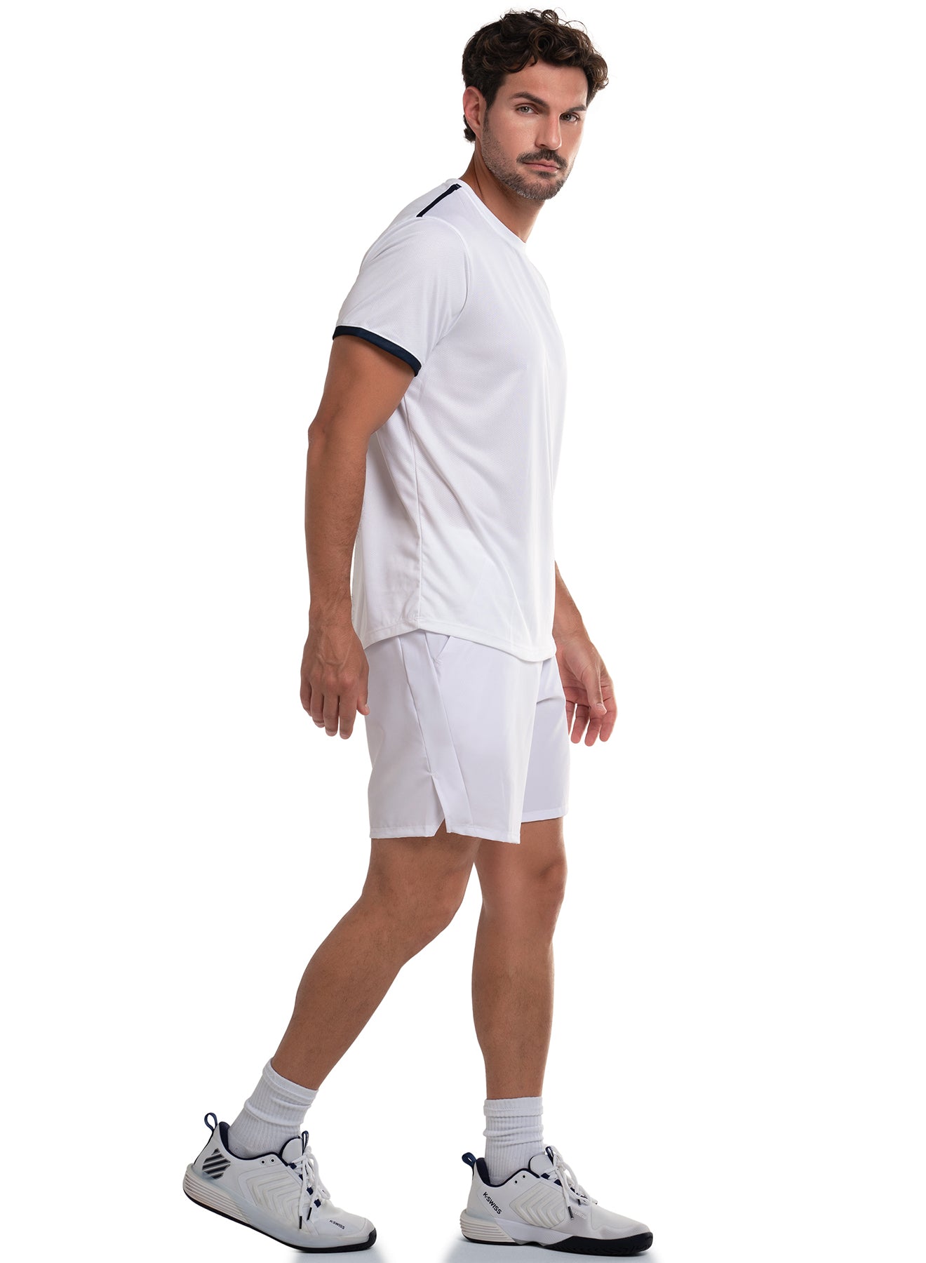 K-swiss | Men | Ascendor Stripe S/S | Peacot/White