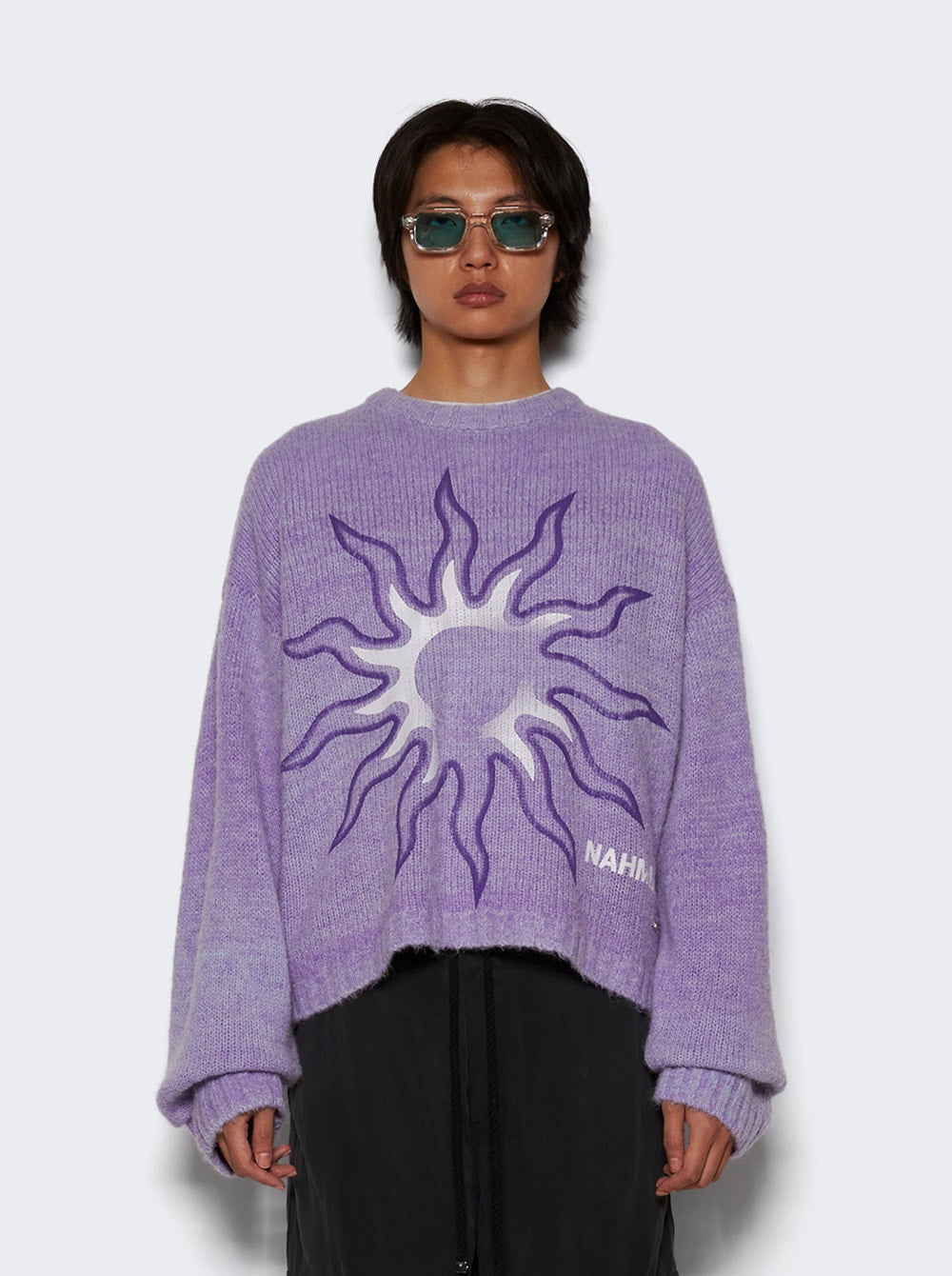 Men | NAHMIAS | Gradient Sun Sweater Lavender Haze | Lilac
