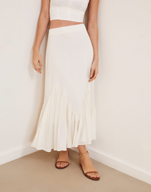 Kerry Long Skirt | Off White