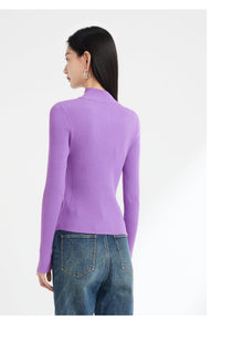 Knitted Cardigan | Purple