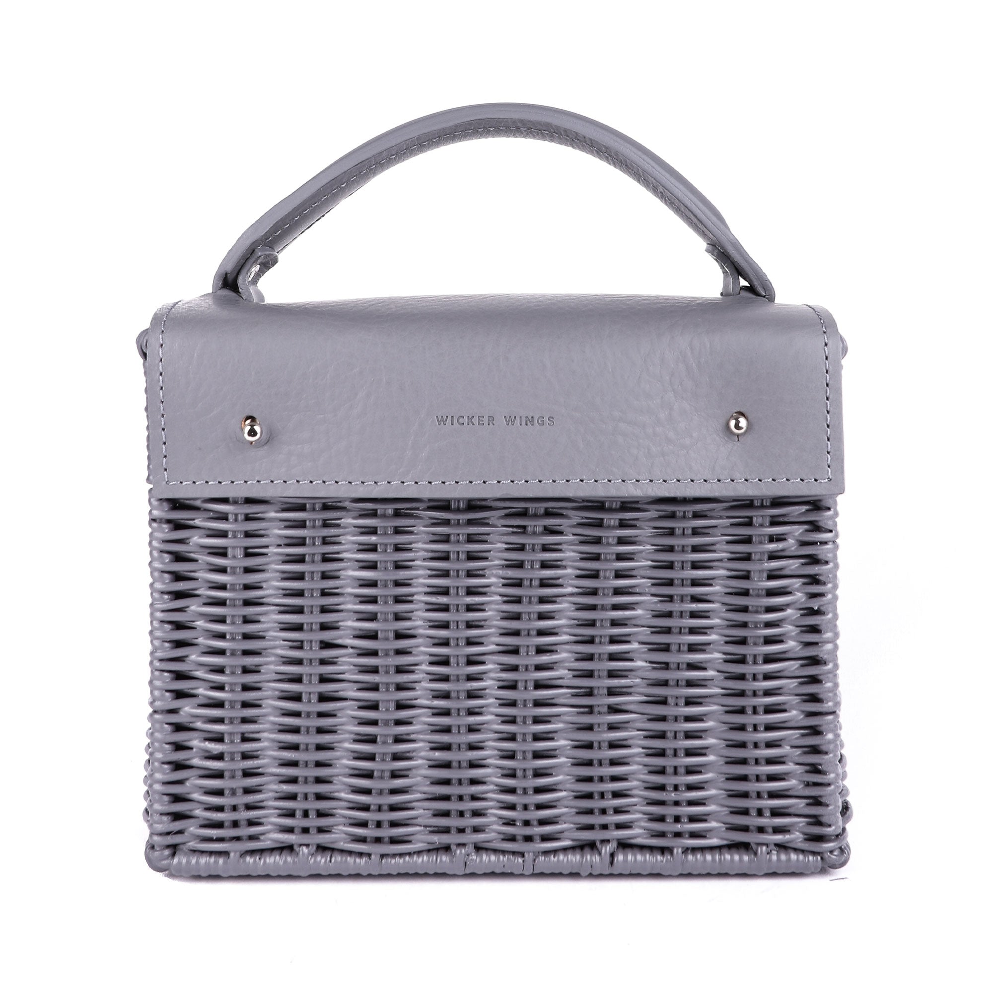 Kuai-Grey-Storm Grey Bag-Wicker Wings-Basket Handbag-Rattan Bags-Wicker Bags UK-Wicker Bags-Wicker Bag-Straw Basket Handbag-Wicker Handbag- Eco Friendly Purses-Wicker Handbags-Bag Rattan-Zipped Pouch (6623960006795)