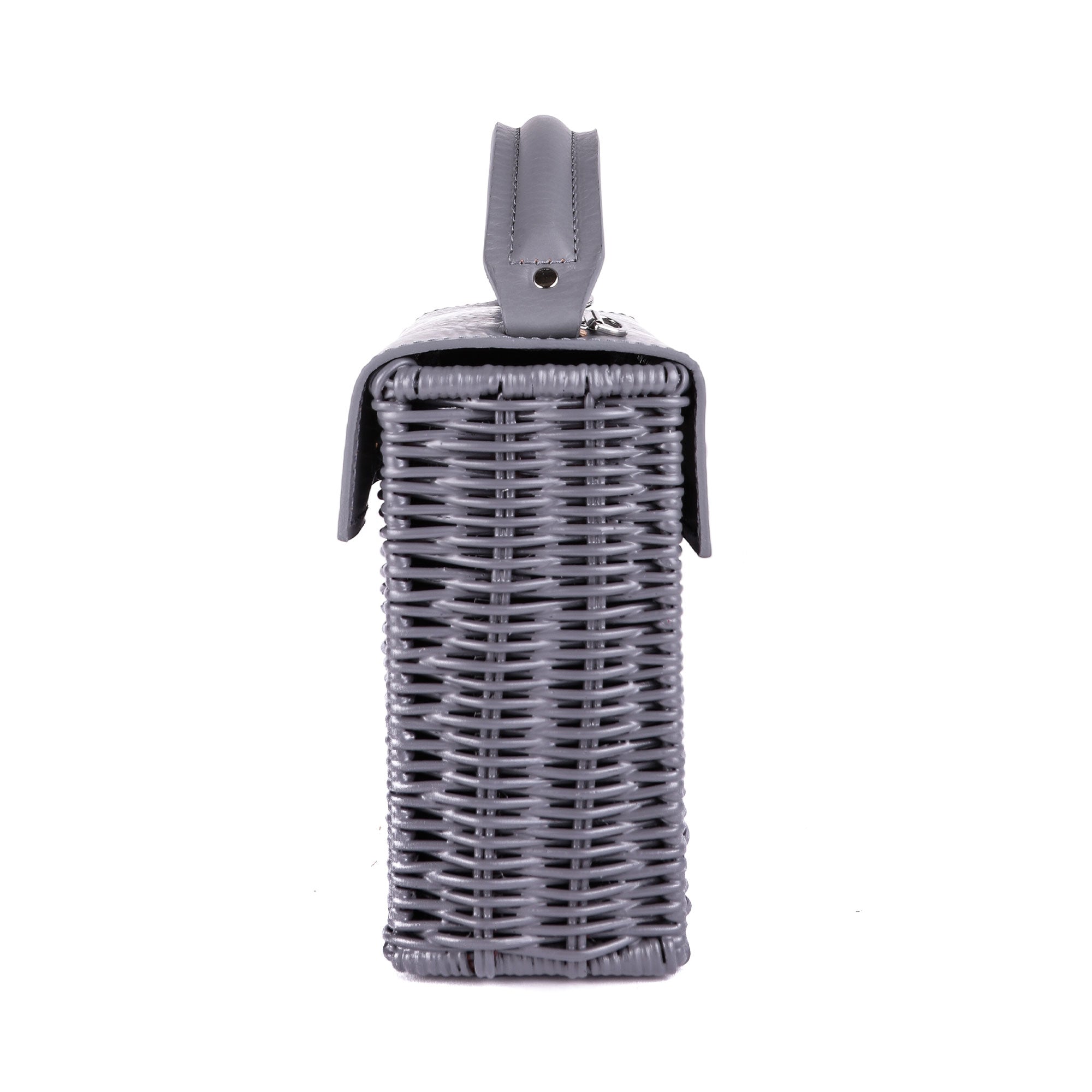 Kuai-Grey-Storm Grey Bag-Wicker Wings-Basket Handbag-Rattan Bags-Wicker Bags UK-Wicker Bags-Wicker Bag-Straw Basket Handbag-Wicker Handbag- Eco Friendly Purses-Wicker Handbags-Bag Rattan-Zipped Pouch (6623960006795)