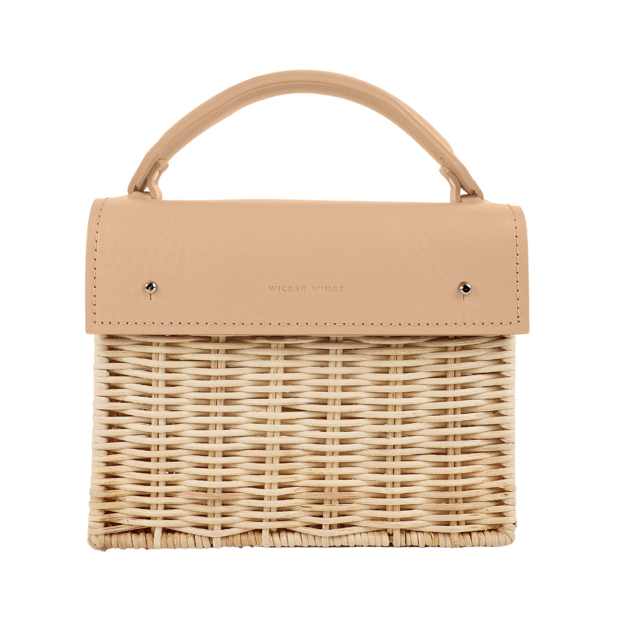 Camel Wicker Bag-Front-1-Wicker-Wings-Wicker-Bag-Bucket-Bag-Bags-for-Women-Designer-Handbags-Beach-Bag-Summer-Bag-Straw-Bag-Black-Bag-Crossbody-Bag-Mini-Bag-Leather-Handbags-Purse