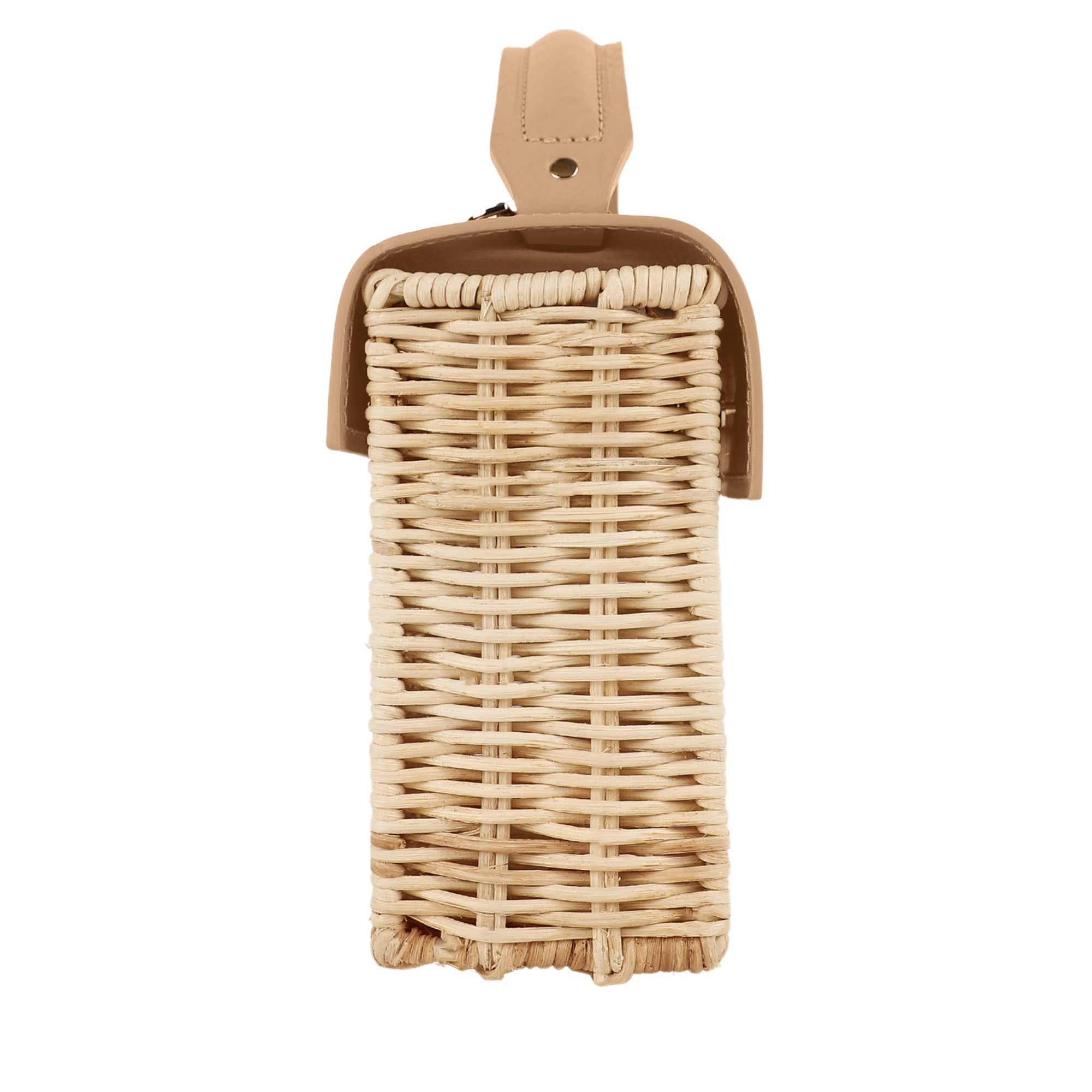 Camel Wicker Bag-Front-1-Wicker-Wings-Wicker-Bag-Bucket-Bag-Bags-for-Women-Designer-Handbags-Beach-Bag-Summer-Bag-Straw-Bag-Black-Bag-Crossbody-Bag-Mini-Bag-Leather-Handbags-Purse