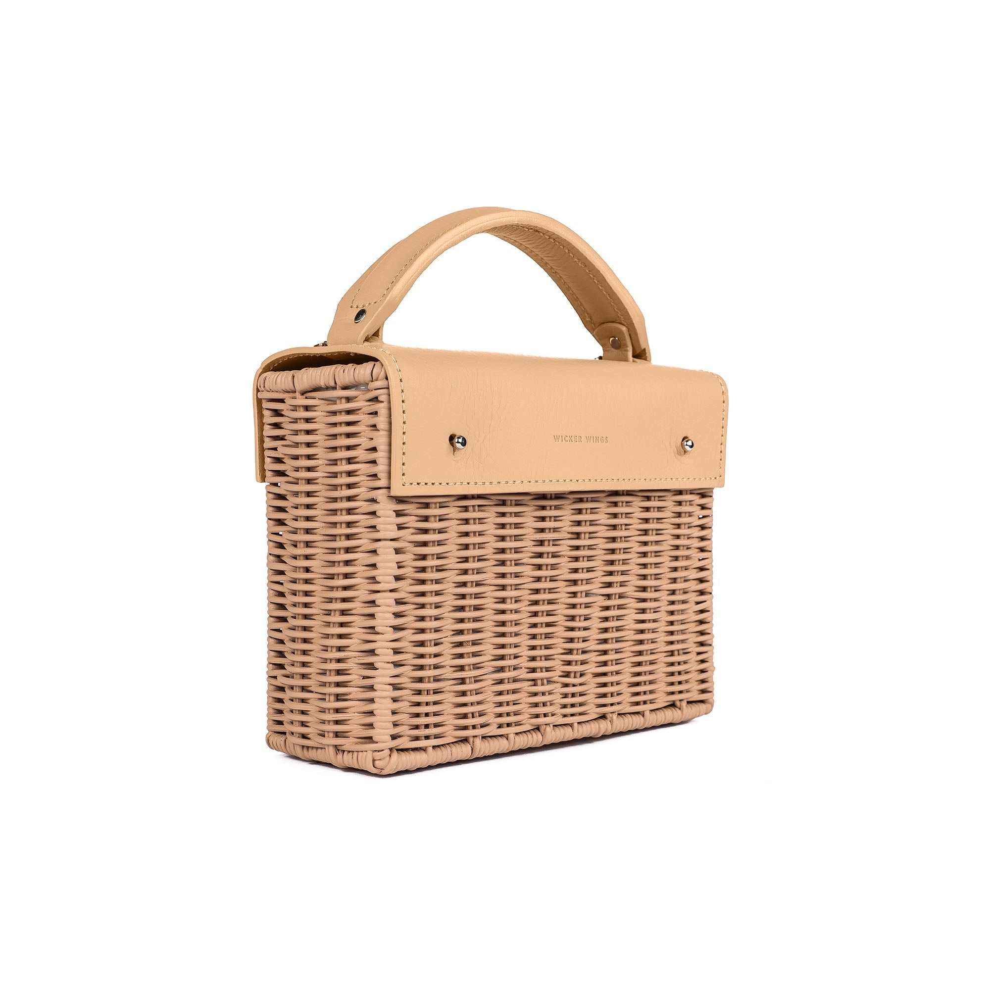 Kuai-Natural-Camel-Front-Wicker-Wings-Wicker-Bag-Bucket-Bag-Bags-for-Women-Designer-Handbags-Beach-Bag-Summer-Bag-Straw-Bag-Black-Bag-Crossbody-Bag-Mini-Bag-Leather-Handbags-Purse