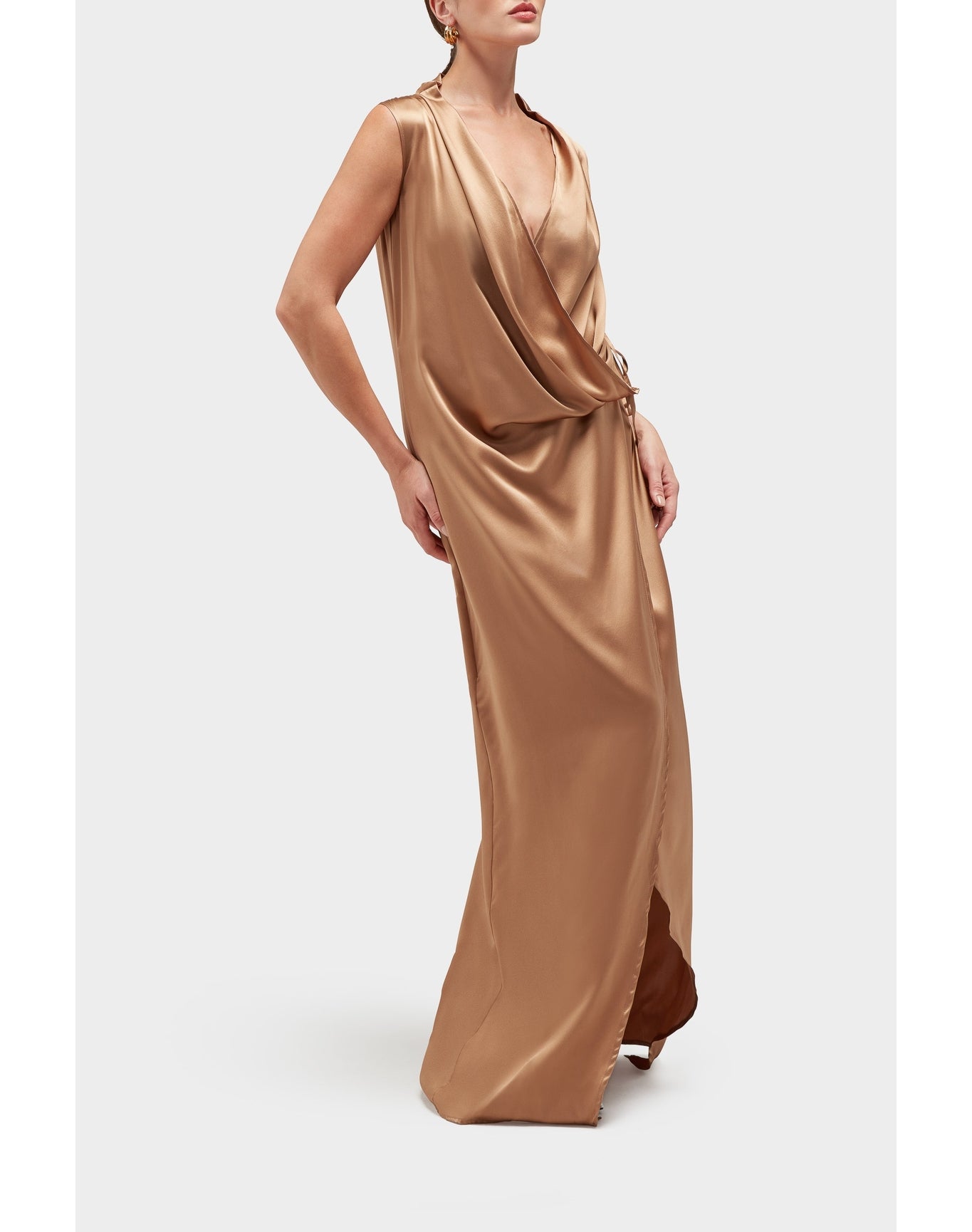 Kylie Dress | Bronze