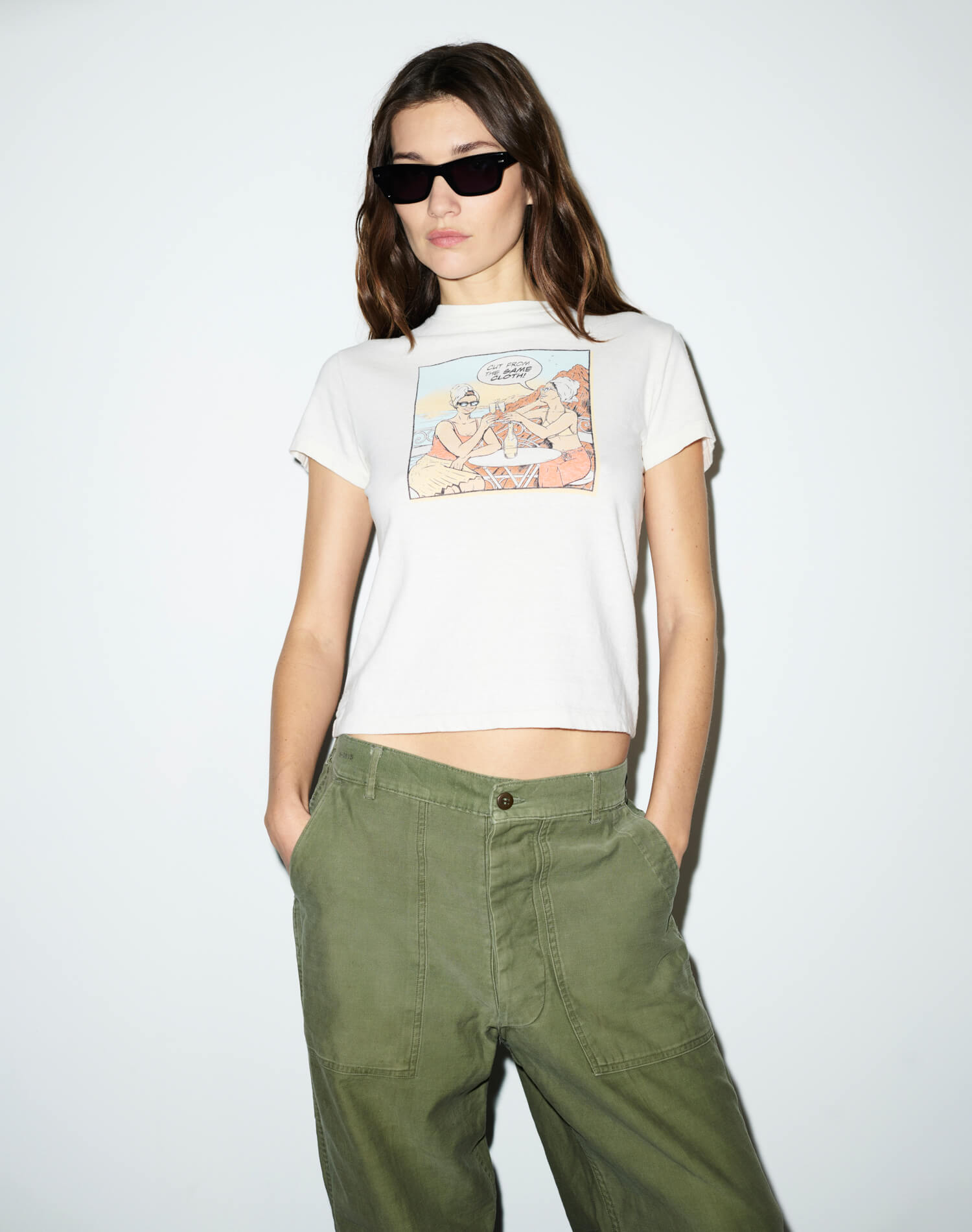 Womens | Classic Tee Same Cloth | Vintage White