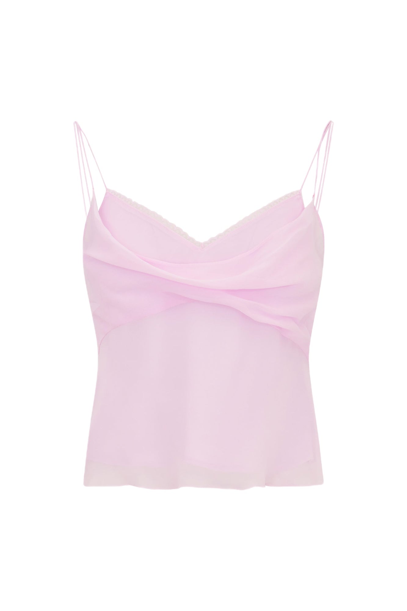 Lavoir Chiffon Cami Top | Soft Lilac
