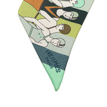Hermès | Pre-Owned Swimmers Silk Twilly Scarf | Multi