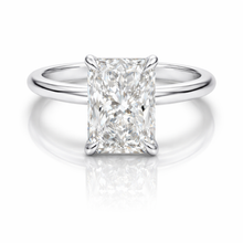 4.00 CT Radiant Lab-Grown Diamond | Engagement Ring | 14K White Gold | H Color | VS Clarity