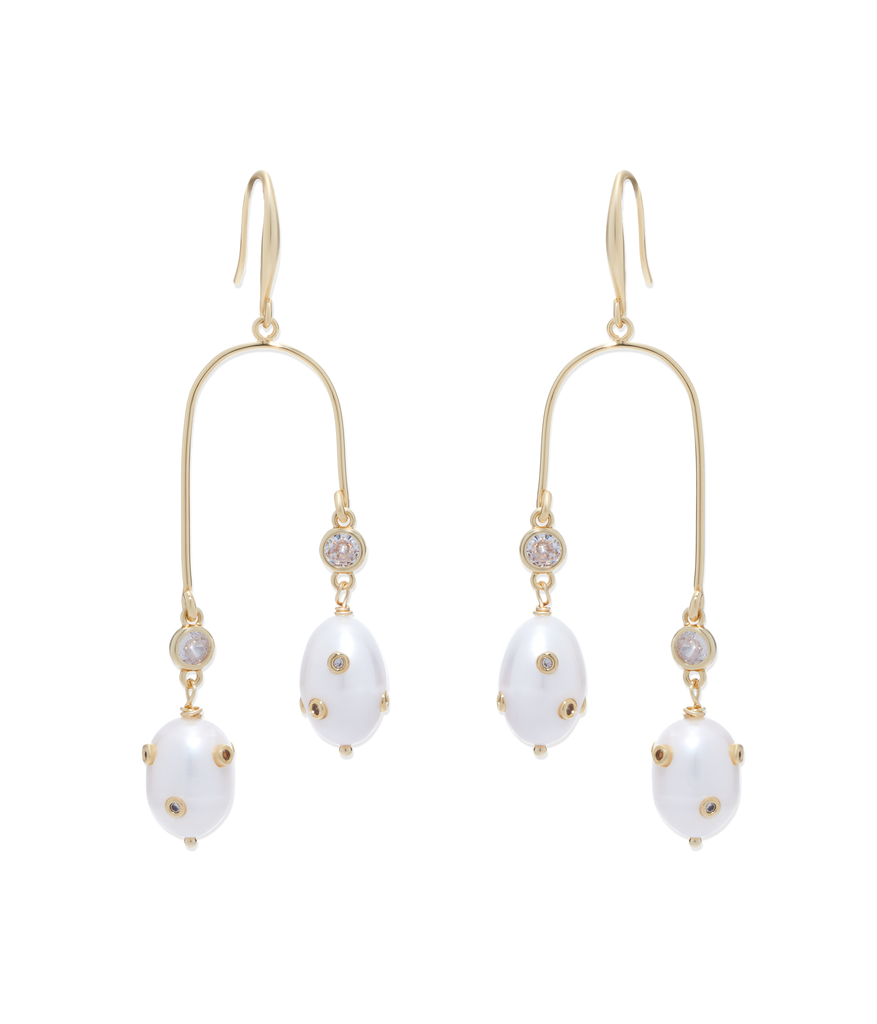 Geneva Pearl Statement Earrings - Loren Hope