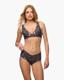 Black Bra - Lianella Plunge Bra