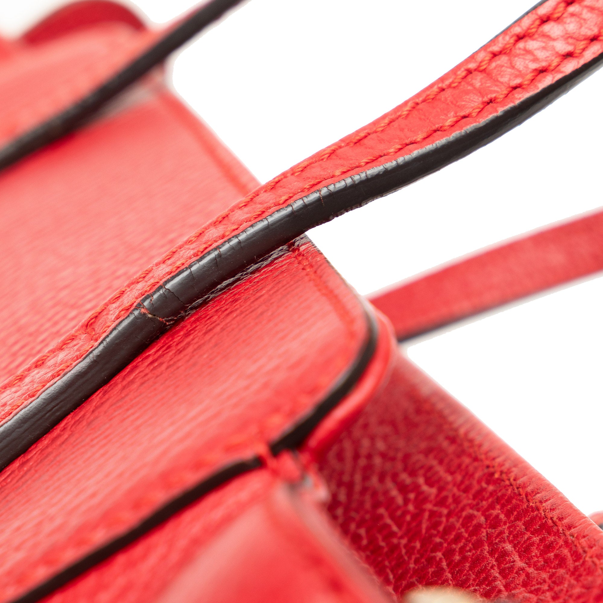 Gucci | Pre-Owned Mini Swing Satchel | Red